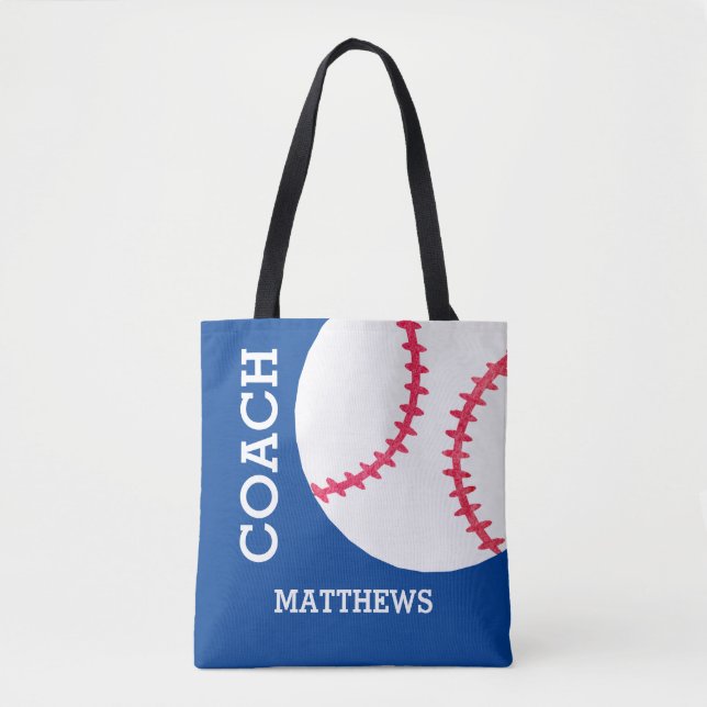Baseballsoftball-Trainer-personalisierter Sport Tasche (Vorderseite)