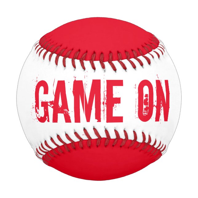 Baseballspiel Baseball (Vorderseite)