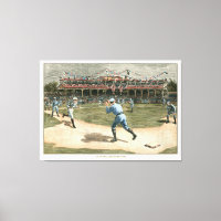 Baseballspiel der Nationalliga 1886