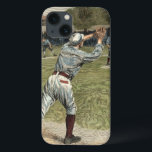 Baseballspieler in zweiter Base ausgeworfen iPhone 13 Hülle<br><div class="desc">Dieses Bild gehört zu Ken Burns' Baseballdokumentation! Ein Spieler wird in der Sekunde ausgeworfen,  wenn er sich bemüht,  die Basis zu erreichen. Das perfekte Geschenk für den Seemann in Ihrem Leben!</div>