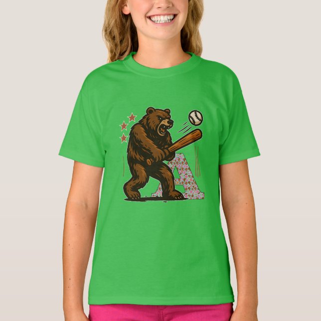 Baseballspieler T-Shirt (Vorderseite)