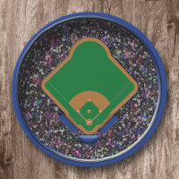 Baseballstadion von oben
