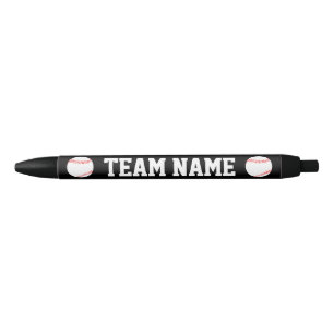 Baseballteams-kundenspezifische Text-Stifte Kugelschreiber