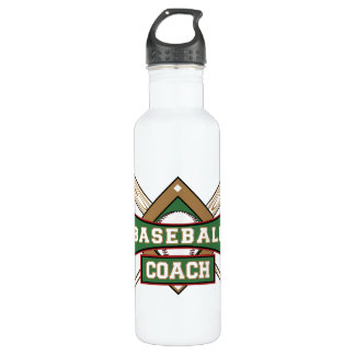 Baseballtrainer Edelstahlflasche