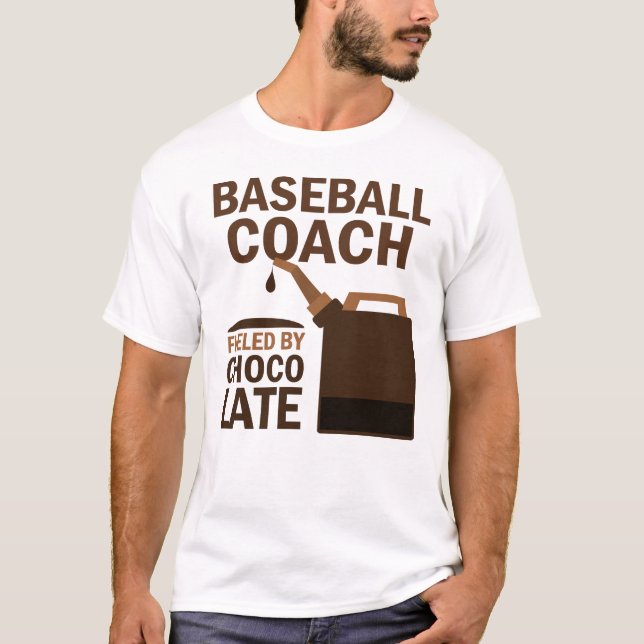 Baseballtrainer-Geschenk (lustig) T-Shirt (Vorderseite)