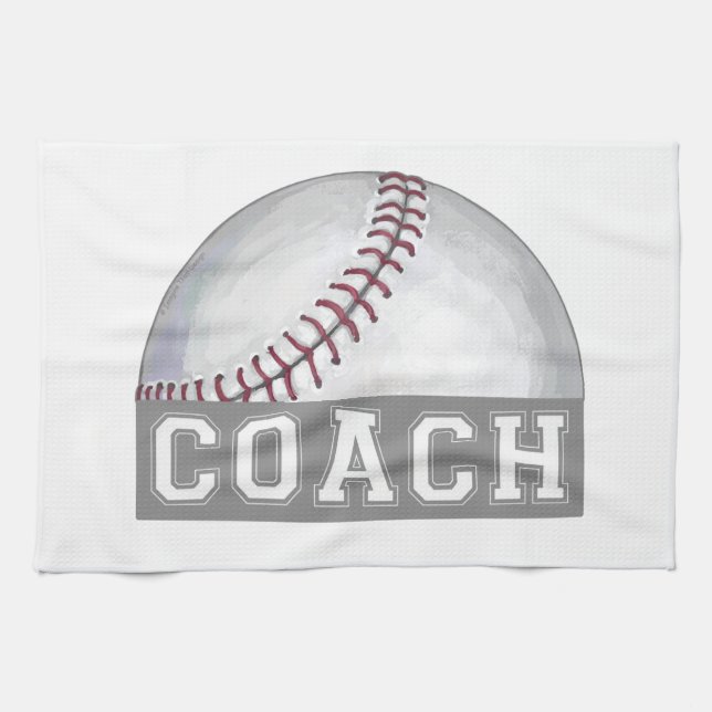 Baseballtrainer Handtuch (Horizontal)