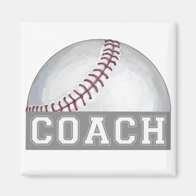 Baseballtrainer Magnet (Vorne)