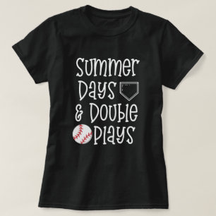 Baseballzitat Mama-T-Shirt-Sommertage und T-Shirt