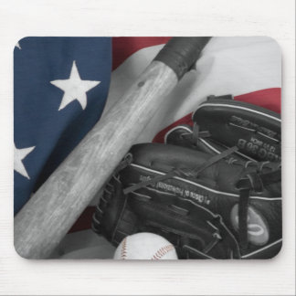 basebasll bwredblue mousepad