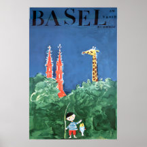 Basel Art Schweizer Reiseposter Schweiz Druck