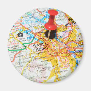Basel, die Schweiz Magnet