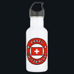 Basel Schweiz Edelstahlflasche<br><div class="desc">Basel Schweiz</div>