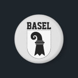 Basel, SCHWEIZ Magnet<br><div class="desc">Wappen der Stadt Basel,  Schweiz.</div>