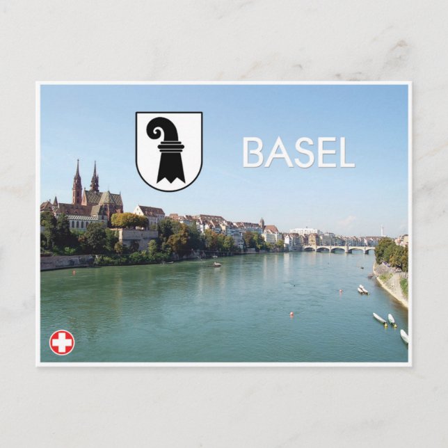 Basel - Schweiz Postkarte (Vorderseite)