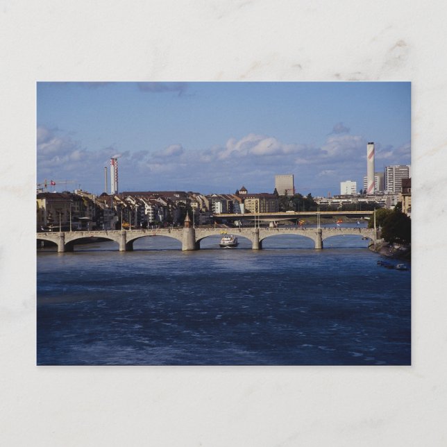 Basel, Schweiz Postkarte (Vorderseite)