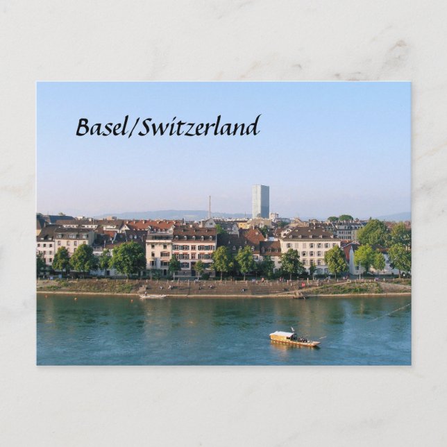Basel/Schweiz - Postkarte (Vorderseite)