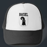 Basel, SCHWEIZ Truckerkappe<br><div class="desc">Wappen der Stadt Basel,  Schweiz.</div>