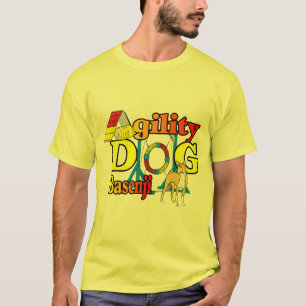 Basenji Agility Geschenke T-Shirt