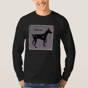 basenji baroo Langhülse T - Shirt