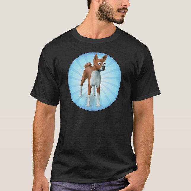Basenji BAS1 T-Shirt (Vorderseite)