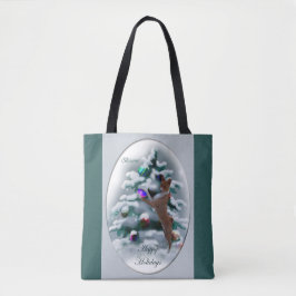 Basenji Christmas Tasche