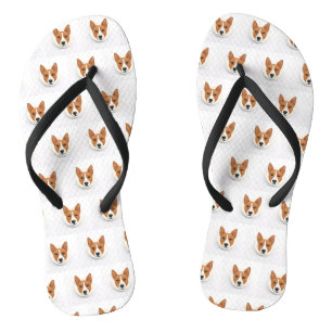 Basenji Dog 3D Inspiriert Flip Flops