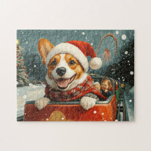 Basenji Dog Roller Untersetzer Weihnachten