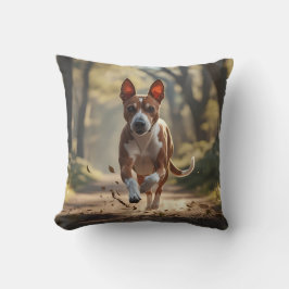 Basenji Elegant Throw Kissen
