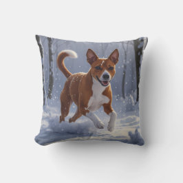 Basenji Elegant Throw Kissen