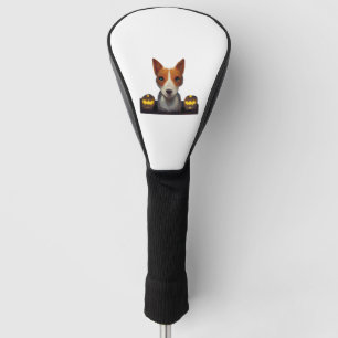 Basenji Halloween - Halloween Basenji Golf Headcover