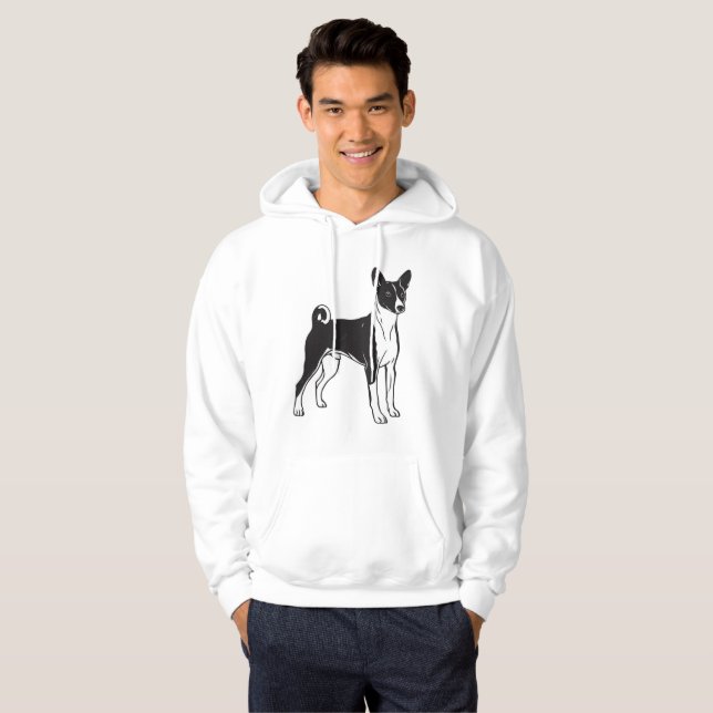 Basenji Hoodie (Vorne ganz)