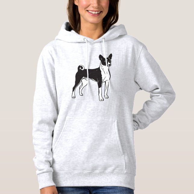 Basenji Hoodie (Vorderseite)