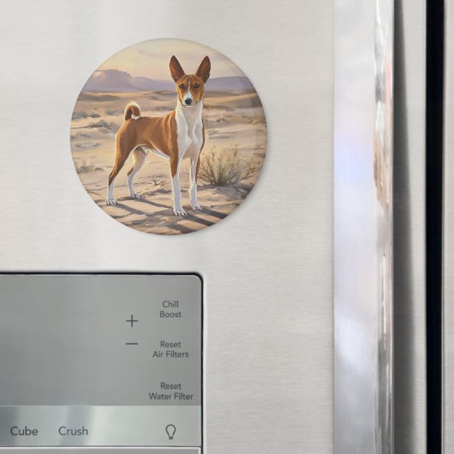 Basenji Magnet (In Situ (Kühlschrank))