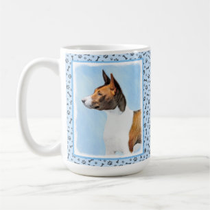 Basenji Malerei - Niedliche Originalkunst Kaffeetasse