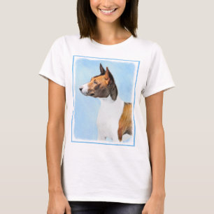 Basenji Malerei - Niedliche Originalkunst T-Shirt