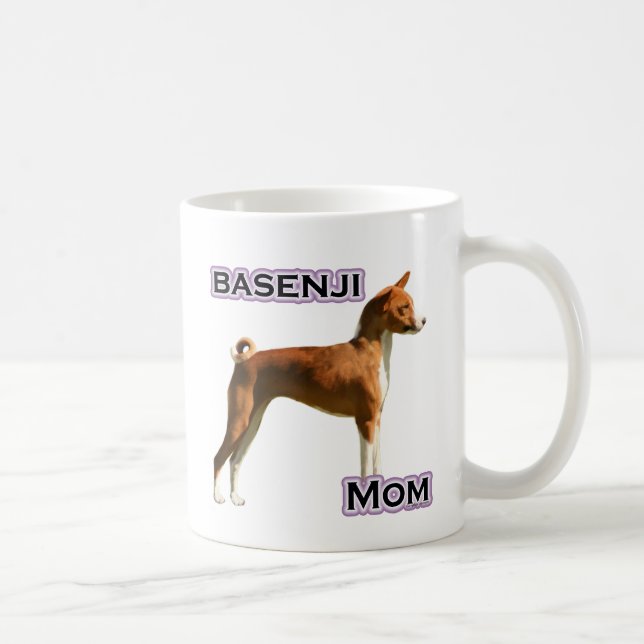 Basenji-Mama 4 Kaffeetasse (Rechts)