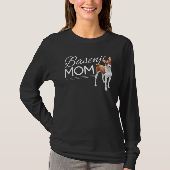 Basenji Mama T - Shirt (Vorderseite)