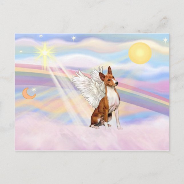 Basenji Postkarte (Vorderseite)