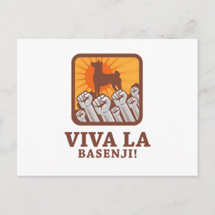 Basenji Postkarte
