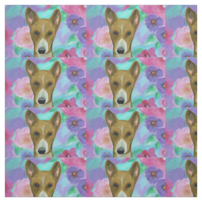 BASENJI STOFF (Muster)