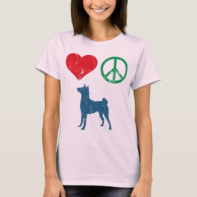 Basenji T-Shirt (Vorderseite)