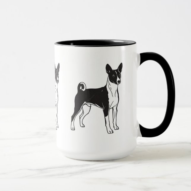Basenji Tasse (Rechts)