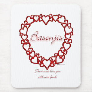 Basenji True Love Mousepad