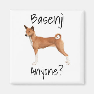 Basenji-Untersetzer Magnet