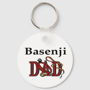 Basenji Vater Geschenke Schlüsselanhänger