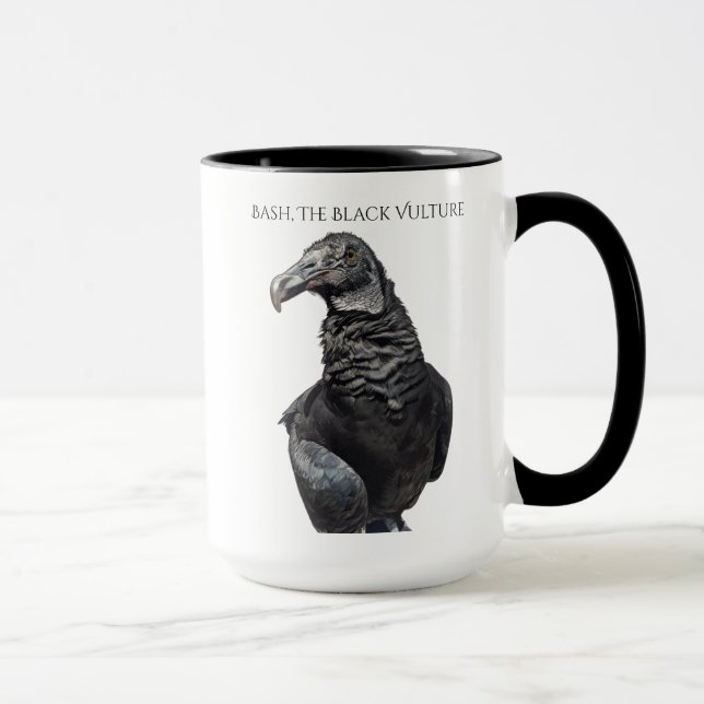 Bash the Black Vulture Mug Tasse (Rechts)