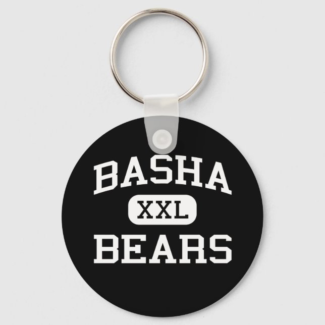 Basha - Bears - High School - Chandler Arizona Schlüsselanhänger (Vorderseite)