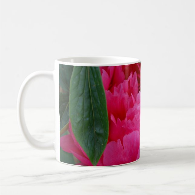 Bashful Pink Peony Kaffeetasse (Links)