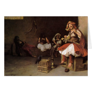 "Bashi-Bazouk chantant" par Jean Léon Gerome