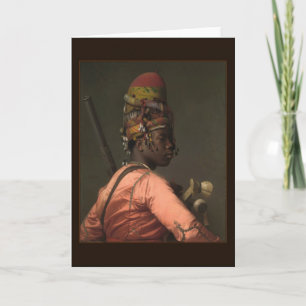 Bashi-Bazouk von Jean-Léon Gérôme - Grußkarte Karte
